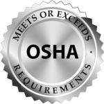 Meets or Exceeds OSHA Requirements
