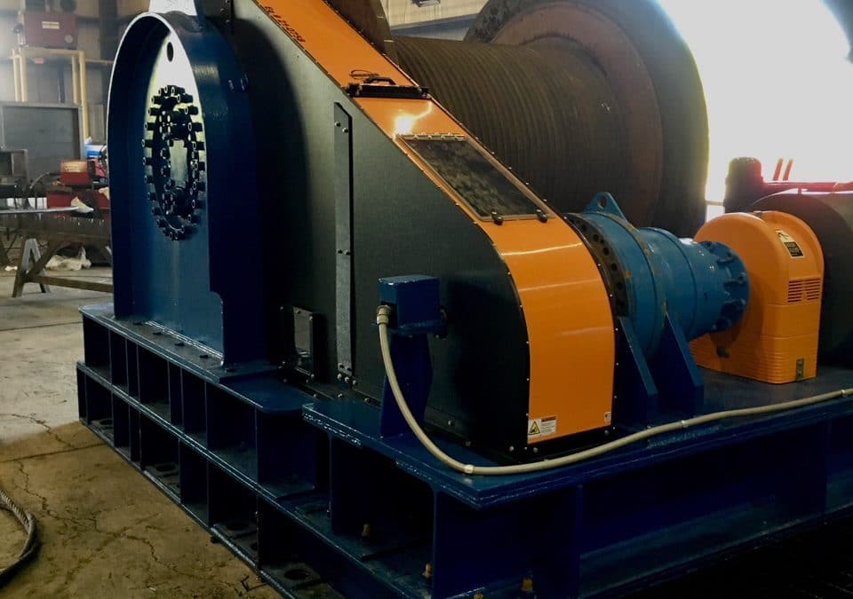 300 Ton Electric Hoist Refurbishment