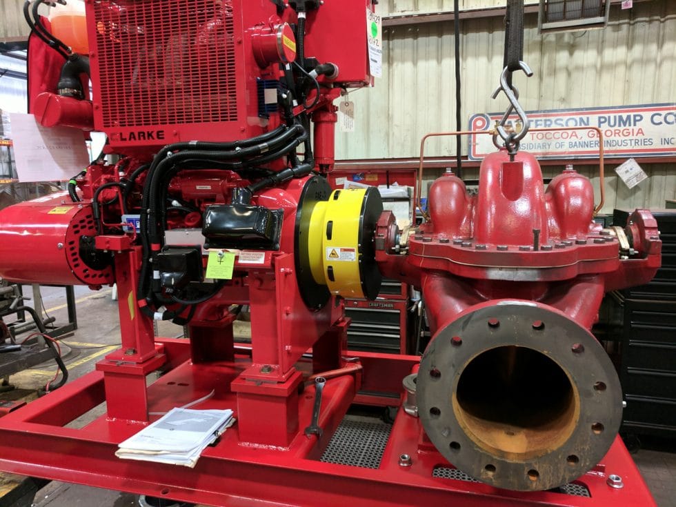 Patterson Fire Water Pump Guard Uniguard Machine Guards