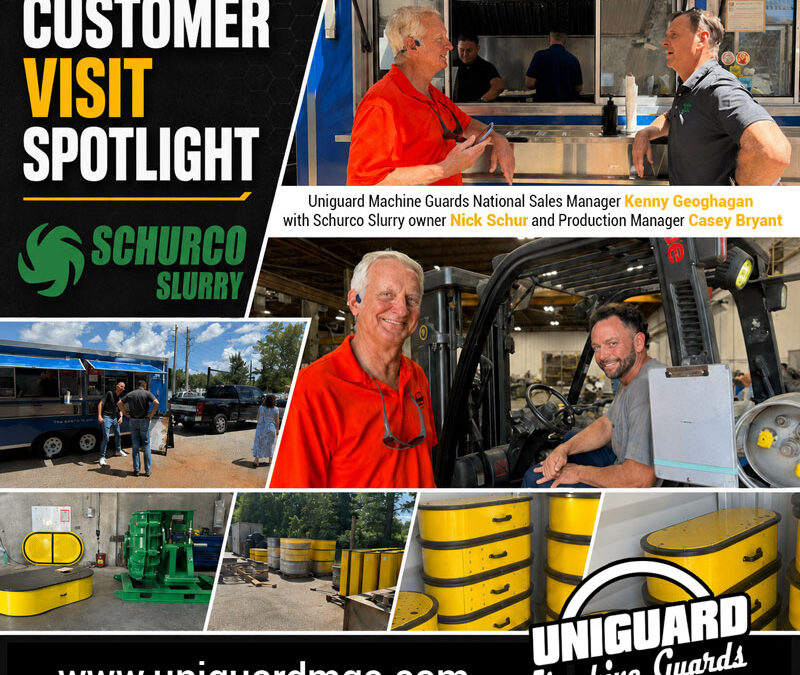 Uniguard Visits Schurco Slurry for Customer Appreciation Lunch